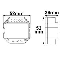 Sys-Pro Mesh jelismétlo, max. 30m, 12-24V DC / 100-240V AC