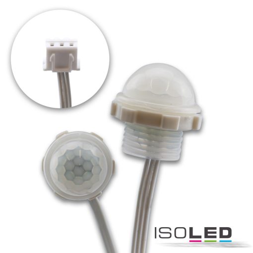 Lépcsoeffektus PWM Dimmer 5-24V DC, 32x1A + SPI kimenet, 2 PIR érzékelo + 2 Push-Tast bemenet