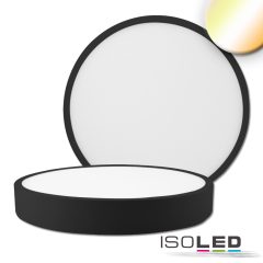   LED mennyezeti lámpa PRO fekete, 30W, kerek, 300mm, ColorSwitch 2700|3000|4000K, dimmelheto