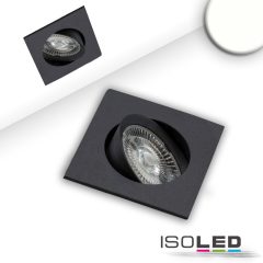   LED süllyesztett lámpa Slim68 fekete, szögletes, 9W, semleges fehér, dimmelheto