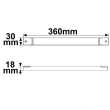 LED PWM transzformátor 24V/DC, 0-150W, vékony, Push/Dali-2 dimmelheto, SELV