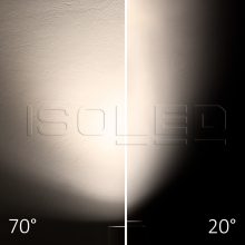 3 fázisú reflektor sínrendszeren fókuszálható, 34W, 20°-70°, fehér matt, Gyümölcs 3000K