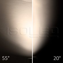 3 fázisú reflektor sínrendszeren fókuszálható, 8W, 20°-55°, fehér matt, 3000K