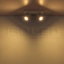 Mennyezeti szpotlámpa fekete matt, 4xGU10 foglalat, izzó nélkül
