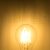   E14 LED Illu lámpa, 4W, világos, meleg fehér, 3 darabos csomagban