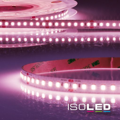 LED CRI Food flexibilis szalag Meat, 24V, 14.4W, IP54 Nano bevonat, 130 LED/m