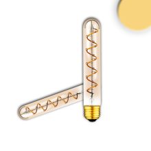 E27 Vintage Line LED spirál izzó, borostyán, 4W 2200K