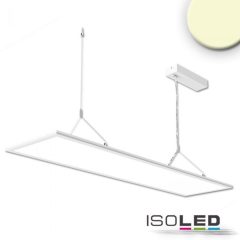   LED Office függesztett lámpa Up+Down, 20+20W, 30x120cm, fehér, UGR<19, 3000K, DALI dimmelheto