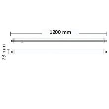 LED lineáris lámpa Professional 120cm 35W, IP66, semleges fehér