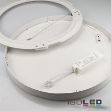 LED mennyezeti lámpa PRO fehér, 36W, kerek, 500mm, ColorSwitch 2700|3000|4000K, dimmelheto