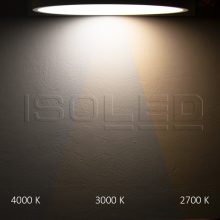 LED mennyezeti lámpa PRO fehér, 36W, kerek, 500mm, ColorSwitch 2700|3000|4000K, dimmelheto