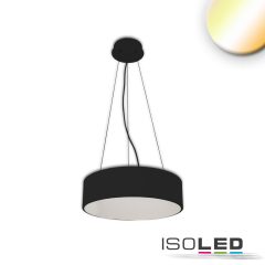   LED függesztett lámpa, D= 60cm, fekete, 52W, ColorSwitch 3000|3500|4000K, dimmelheto