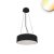   LED függesztett lámpa, D= 60cm, fekete, 52W, ColorSwitch 3000|3500|4000K, dimmelheto