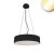  LED függesztett lámpa, D= 80cm, fekete, 105W, ColorSwitch 3000|3500|4000K, dimmelheto