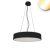 LED függesztett lámpa, D= 100cm, fekete, 160W, ColorSwitch 3000|3500|4000K, dimmelheto
