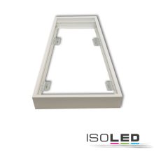 Szerelokeret fehér RAL 9016, mag. 7cm, 1200x300 LED panelekhez, dugaszolható gyorsszereléssel.