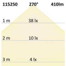 G9 LED 532SMD, 3,5W, meleg fehér