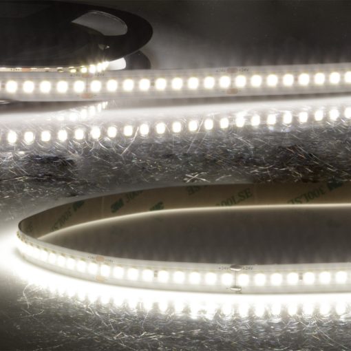 LED HEQ840 flexibilis szalag 200 lumen/W, 24V, 6W, IP20, 4000K, 179 LED/m