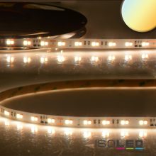 LED CRI90 SUNSET dimm.-melegítheto (PWM-en keresztül) flex. szalag, 24V, 14W, IP20, 1800-3000K
