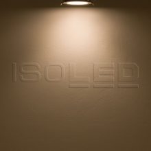 LED mélysugárzó, 9W, kerek, ultra lapos, vakítás-csökkentett, fehér, meleg fehér, dimmel. CRI90