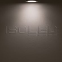 LED mélysugárzó, 9W, kerek, ultra lapos, vakítás-csökkentett, fehér, semleges fehér, dimmel. CRI90