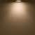   LED mélysugárzó, 12W, kerek, ultra lapos, vakítás-csökkentett, fekete, meleg fehér, dimmel. CRI90