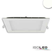 LED mélysugárzó, 15W, szögletes, ultra lapos, vakítás-csökkentett, fehér, semleges fehér, dimmel.