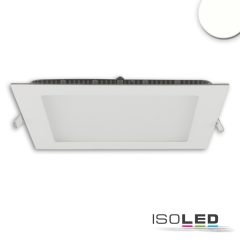  LED mélysugárzó, 15W, szögletes, ultra lapos, vakítás-csökkentett, fehér, semleges fehér, dimmel.