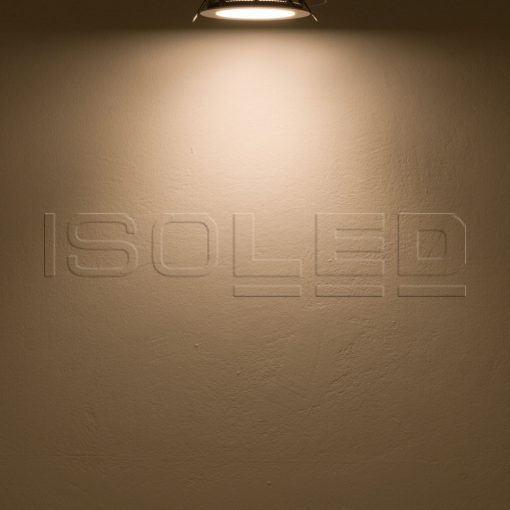 LED mélysugárzó, 18W, kerek, ultra lapos, vakítás-csökkentett, fehér, meleg fehér, dimmel. CRI90