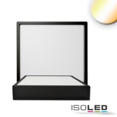   LED mennyezeti lámpa PRO fekete, 15W, szögletes, 170mm, ColorSwitch 2700|3000|4000K, dimmelheto