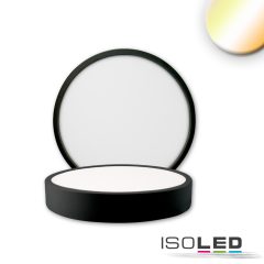   LED mennyezeti lámpa PRO fekete, 8W, kerek, 120mm, ColorSwitch 2700|3000|4000K, dimmelheto