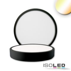   LED mennyezeti lámpa PRO fekete, 15W, kerek, 170mm, ColorSwitch 2700|3000|4000K, dimmelheto