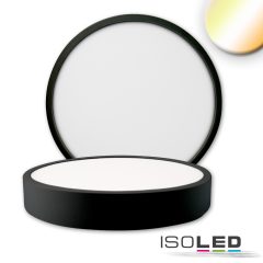   LED mennyezeti lámpa PRO fekete, 24W, kerek, 225mm, ColorSwitch 2700|3000|4000K, dimmelheto