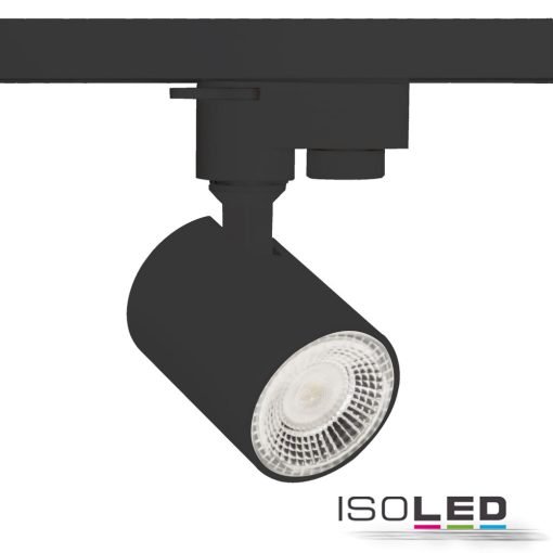 3-PH sínadapter GU10 spotokhoz Mini, fekete