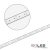   LED AQUA940 lineáris flexibilis szalag, 24V, 10W, IP68, semleges fehér, 240 LED/m