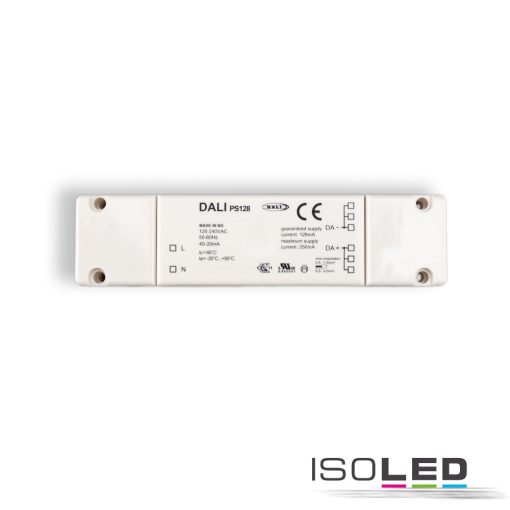 DALI-2 busz feszültségellátása 128mA, 100-240V AC
