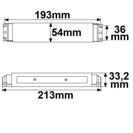 LED PWM transzformátor 24V/DC, 0-75W, IP20, Push/DALI dimmelheto