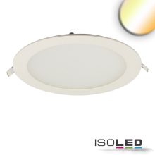 LED mélysugárzó ultralapos kerek fehér, 18W, 225mm, színváltó 3000|3500|4000K, dimmelheto
