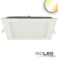   LED mélysugárzó ultralapos szögletes fehér, 24W, 300x300mm, Colorswitch 3000|3500|4000K, dimmelheto