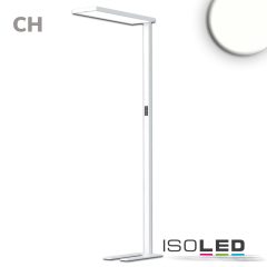   LED Office Pro szabadon álló lámpa Up|Down, 80W|20W, fehér, UGR<19, seml. fehér, touch-dimm, CH dugó