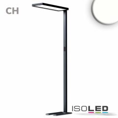  LED Office Pro szabadon álló lámpa Up|Down, 80W|20W, fekete, UGR<19, seml. fehér, touch dim, CH dugó