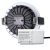 LED sülleyesztett szpot Sys-90, 12W, fehér din. 2300-6000K, Push/DALI DT8 dimm. (burkolat nélkül)