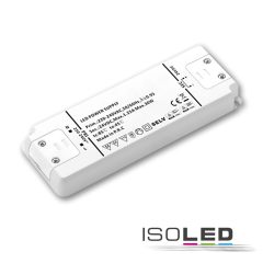 LED transzformátor 24V/DC, 0-30W, ultra lapos, SELV
