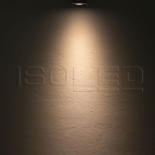 LED süllyesztett lámpa MiniAMP fehér, 3W, 12V DC, meleg fehér, dimmelheto, 100cm kábel