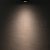   LED süllyesztett lámpa MiniAMP fekete, 3W, 12V DC, meleg fehér, dimmelheto, 100cm kábel