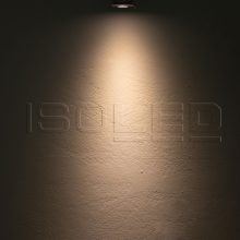 LED süllyesztett lámpa MiniAMP csiszolt alumínium, 3W, 12V DC, meleg fehér, dimm., 100cm-es kábel
