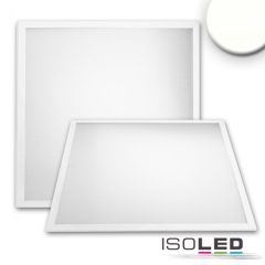   LED panel Professional Line 625 UGR<19 4H/8H, 26W, keret fehér RAL 9016, seml. fehér, Push/DALI dim.