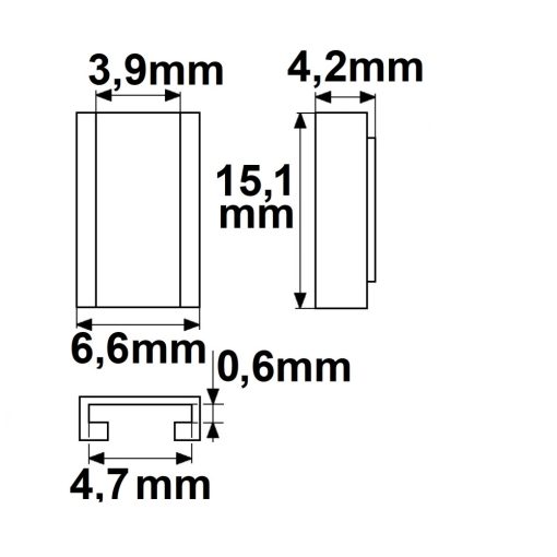 Érintkezo összeköto kábellel univerzális (max. 5A) K2-25 2 pólusú IP20 flexszalagokhoz, 5mm széles