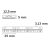   LED AQUA COB927/965 lineáris flexibilis szalag, 24V, 7W+7W, IP68, fehér dinamikus, 640 LED/m