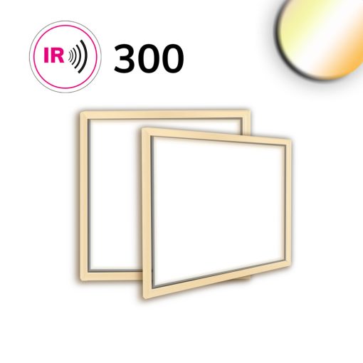 LED világító keret infravörös panelhez PREMIUM Professional 300, 50W, fehér din., CRI92